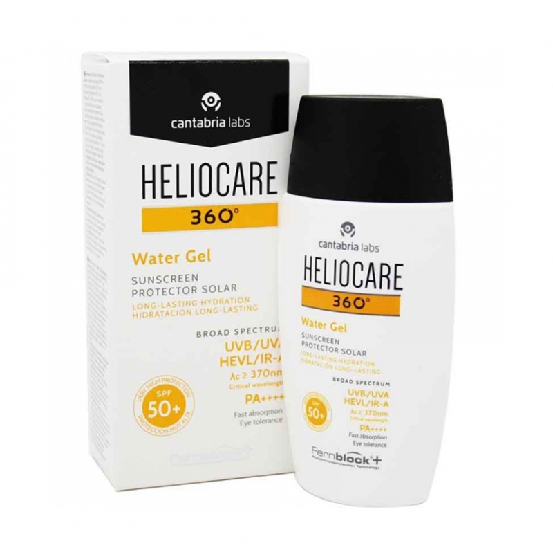 Heliocare 360° Water Gel SPF 50 _ Nhũ tương chống nắng phổ rộng cấp ẩm và bảo vệ da